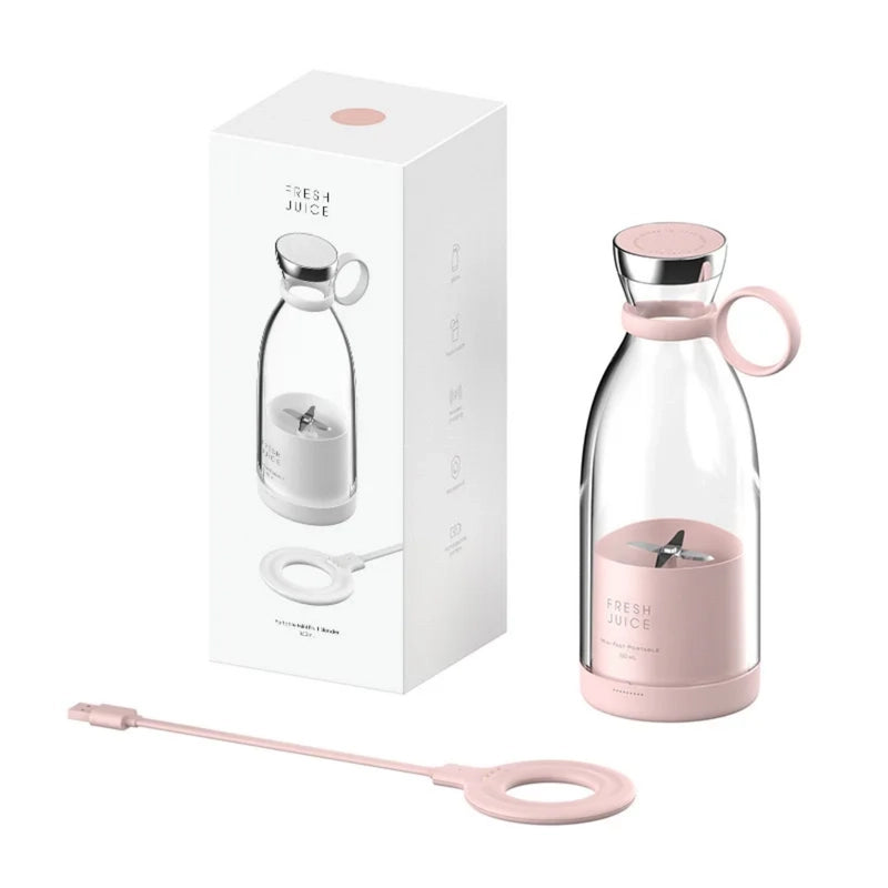 Portable USB Rechargeable Blender - Perfect for Smoothies and Juices On-the-Go!
